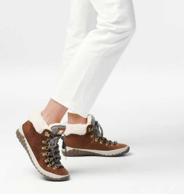 Sorel Dam Vinterkängor Brun - Out N About™ Plus Conquest Låga - XNT-357804